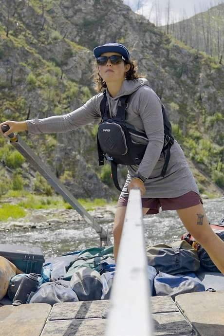 Few river guides have the opportunity to pilot Idaho’s legendary sweep boat. Driving Sweep chronicles Katie Veteto’s journey as she learns to navigate the Middle Fork of the Salmon River in this powerful vessel. Having mastered the rapids and the river itself, she now faces the challenge of controlling a 4,000-pound sweep boat through steep, rocky terrain. It's a demanding test of skill and determination.
